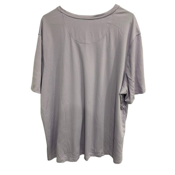 Reel Legends NWT Freeline Quick Dry V Neck Shirt UPF 30 Lavender Sz 3X - Picture 2 of 8